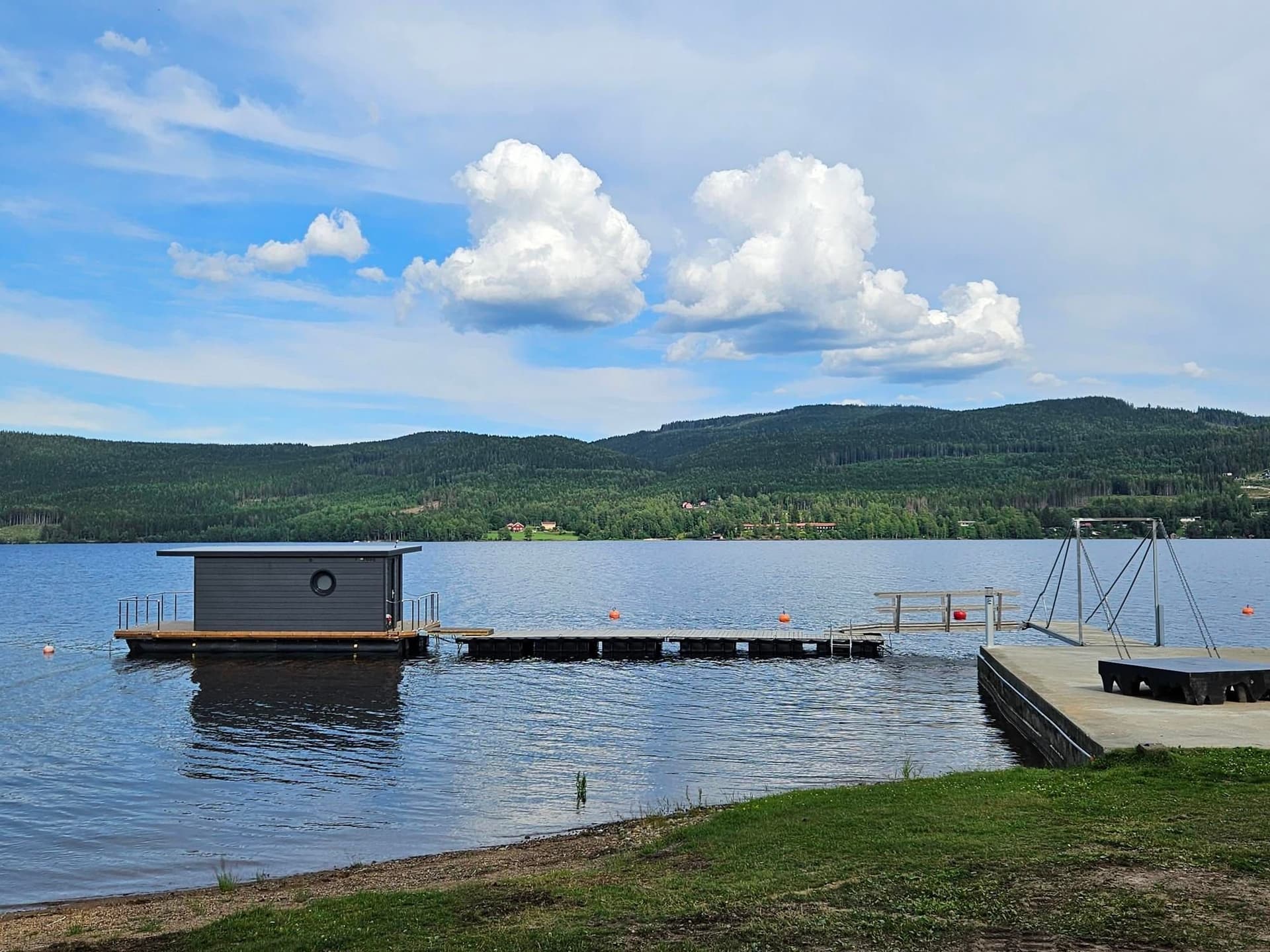 Badstuer på Hurdalsjøen Hotell & Spa