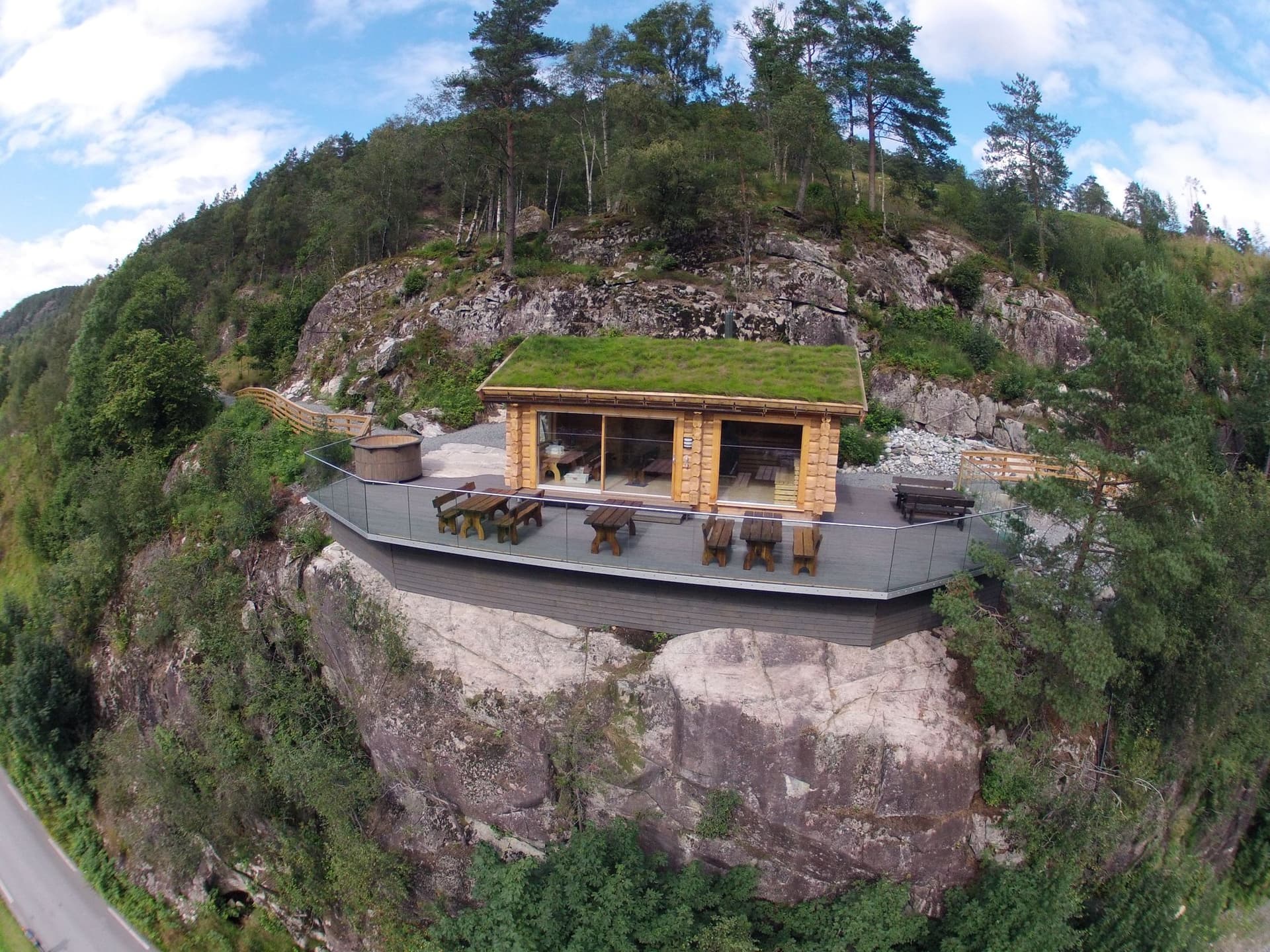Moskjelen Badstove i Suldal - Image