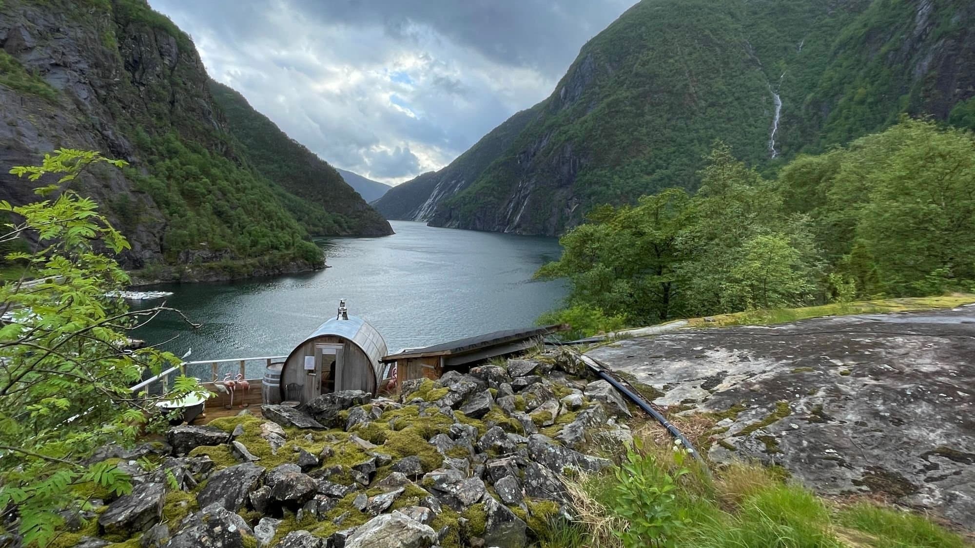 Heit Åkrafjorden Sauna - Image