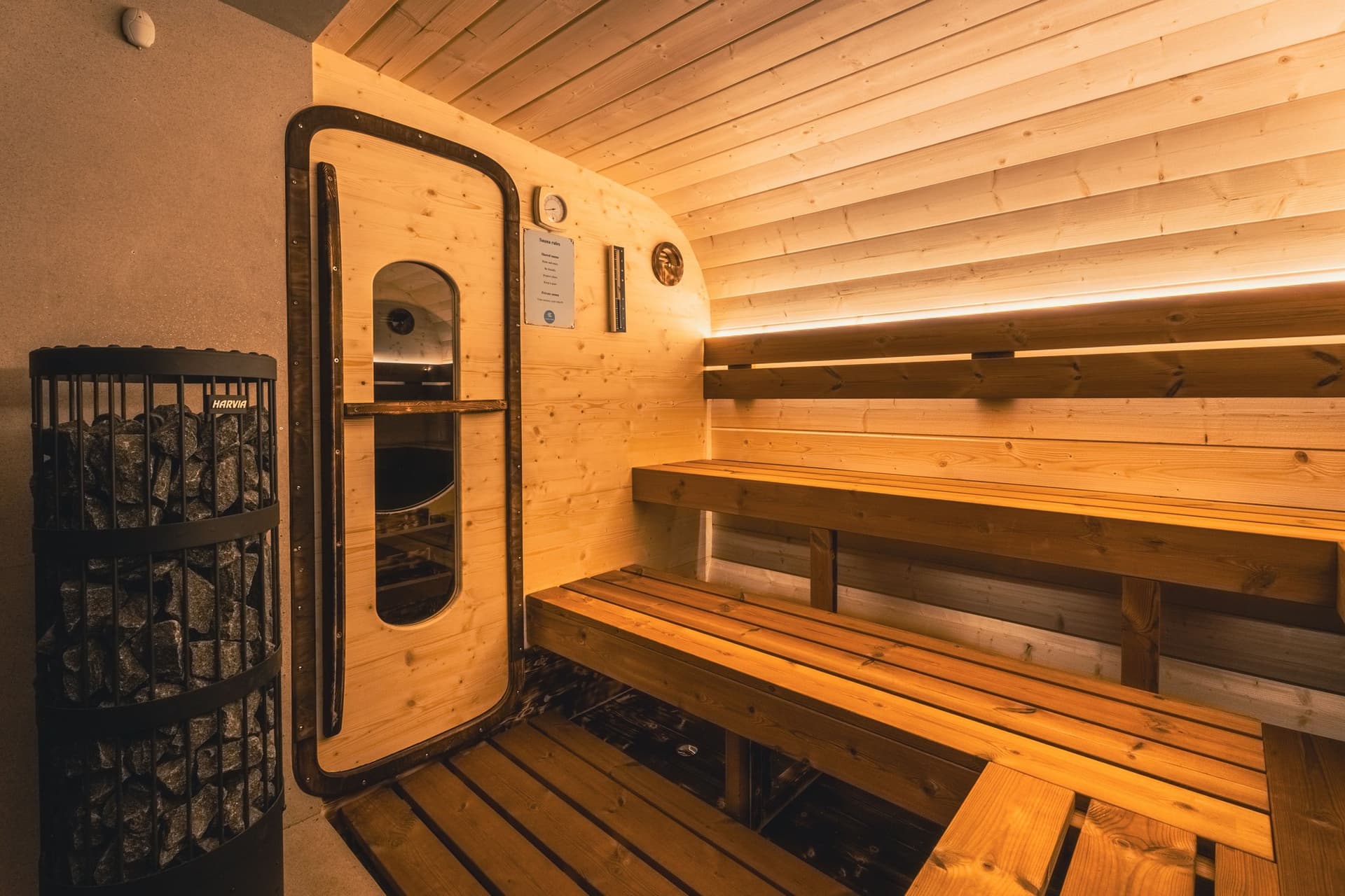 Aurora Sauna - Sørlandet Feriesenter, Risør. - Image