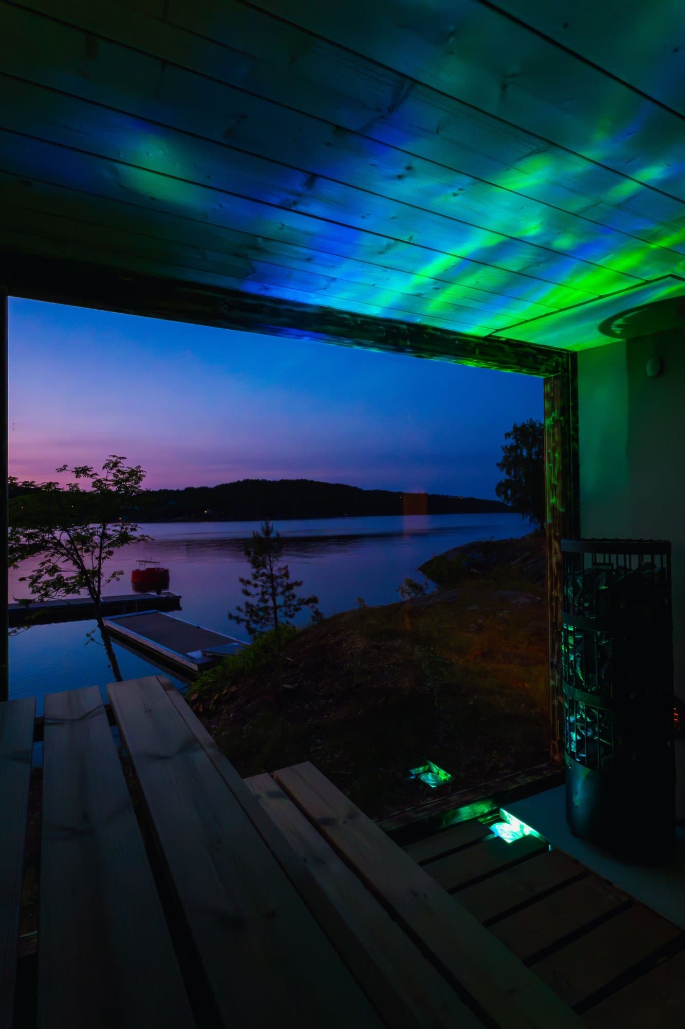 Aurora Sauna - Sørlandet Feriesenter, Risør. - Image